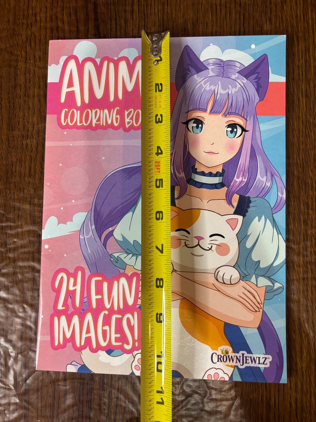 Crown Jewlz Anime Kawaii Themed Coloring Book