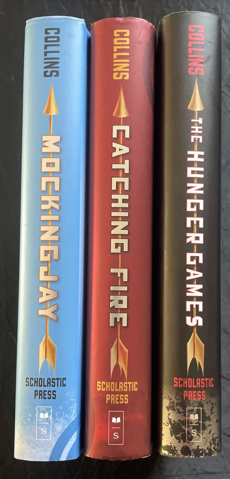 Hunger Games 3-Book Hardcover Set with DJ | First Editions | Like New | FREE S&H