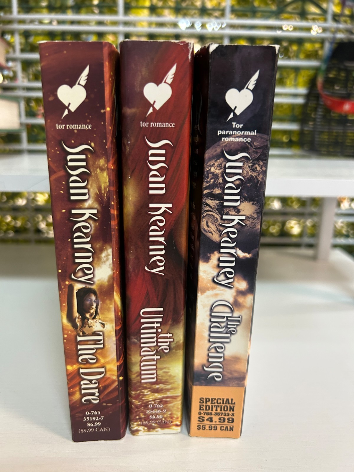 Susan Kearney Rystani Warrior Lot 3 PB Books 1-3 Challenge Dare Ultimatum