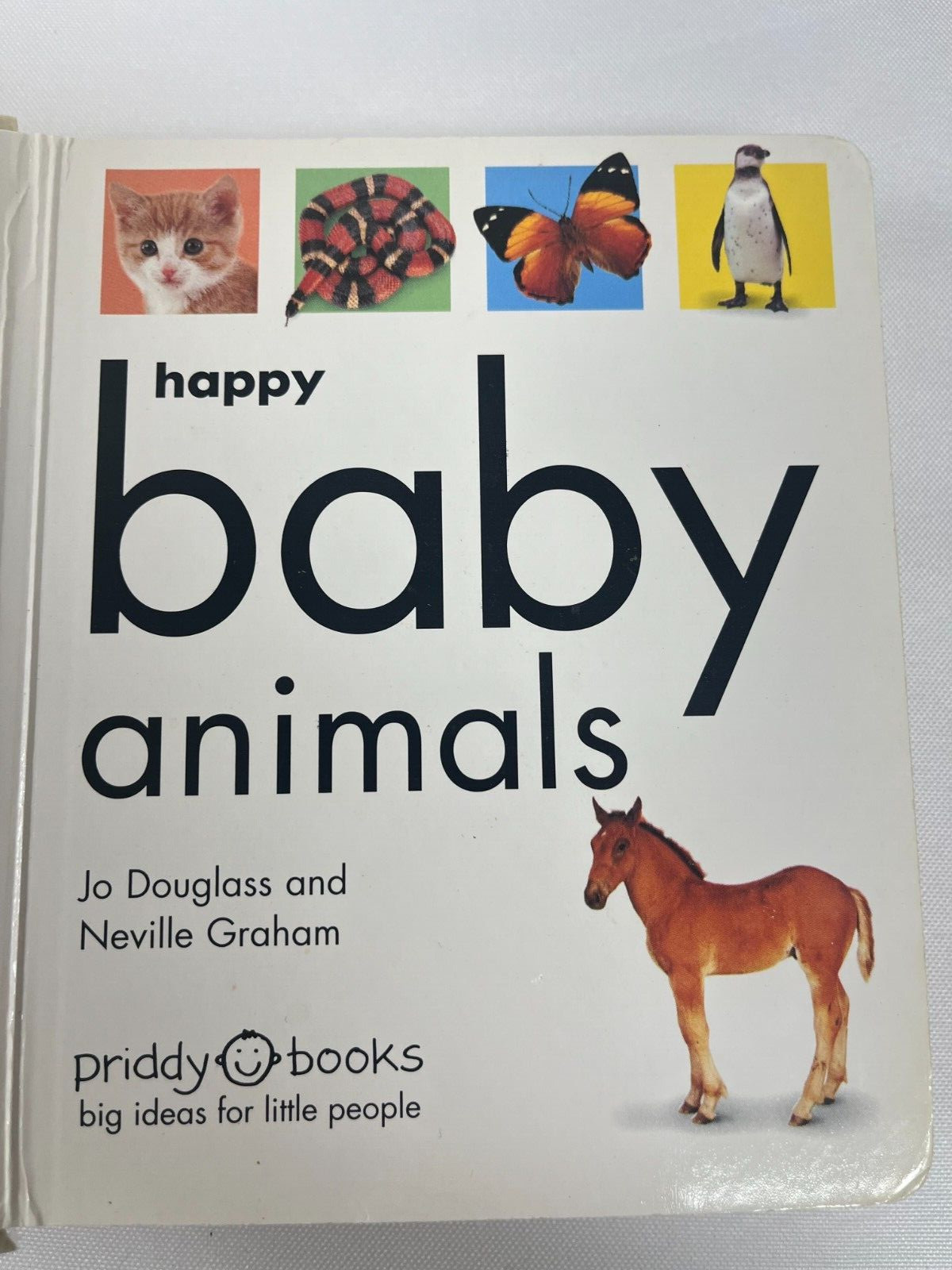Happy Baby Animals 2002 Hardcover Jo Douglass