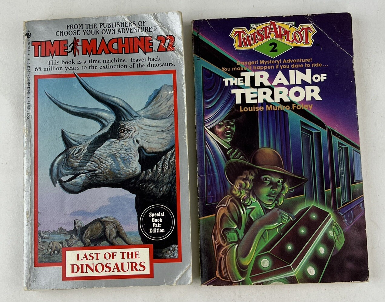 Lot of 8 Mixed Vintage Sci-fi Fantasy Horror Paperback Kids Youth Novels
