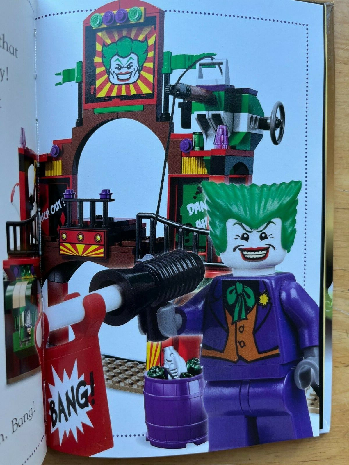 Set of 3 Lego DC Comics Super Heroes Books (Hardcover)