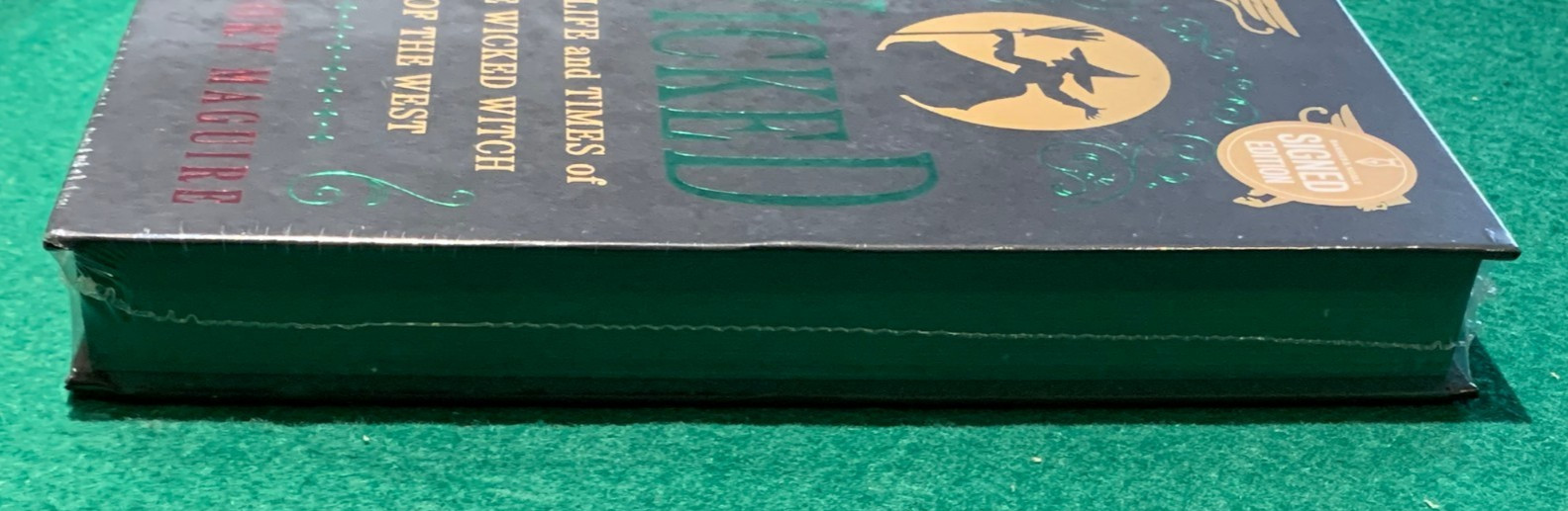 Wicked Collector’s Edition & Elphie by Gregory Maguire BOTH SIGNED HC DJ