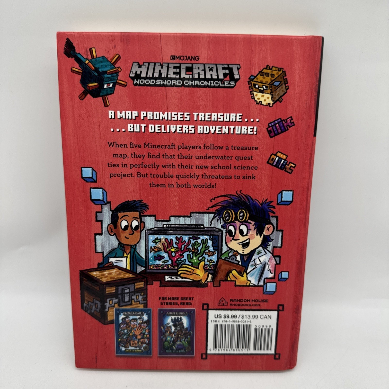 Mojang Lot of 6 Minecraft: Woodsword Chronicles Chapter Books 1 – 6
