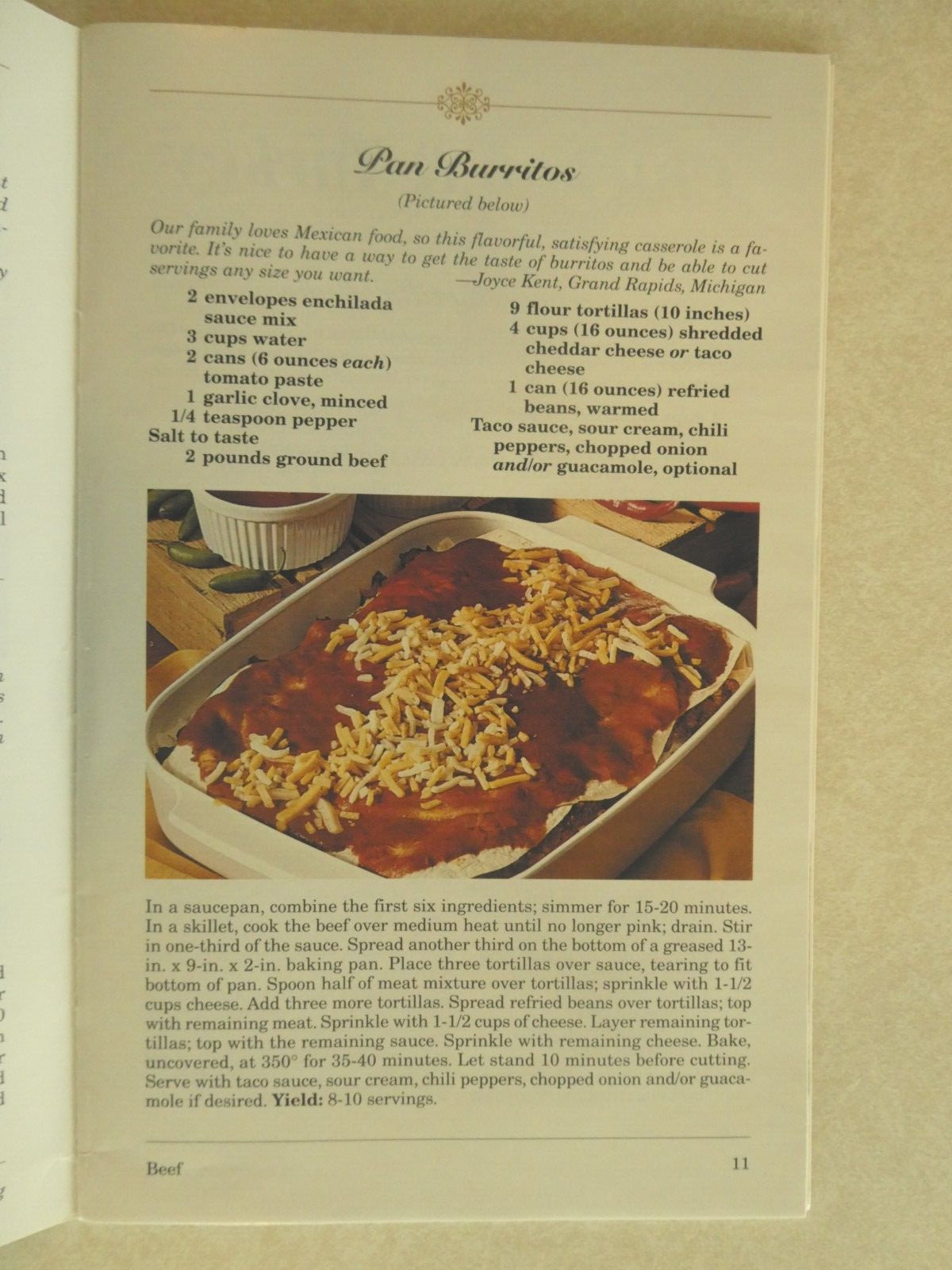 Taste of Home Casserole Cooking 35 pages of recipes published in 2000