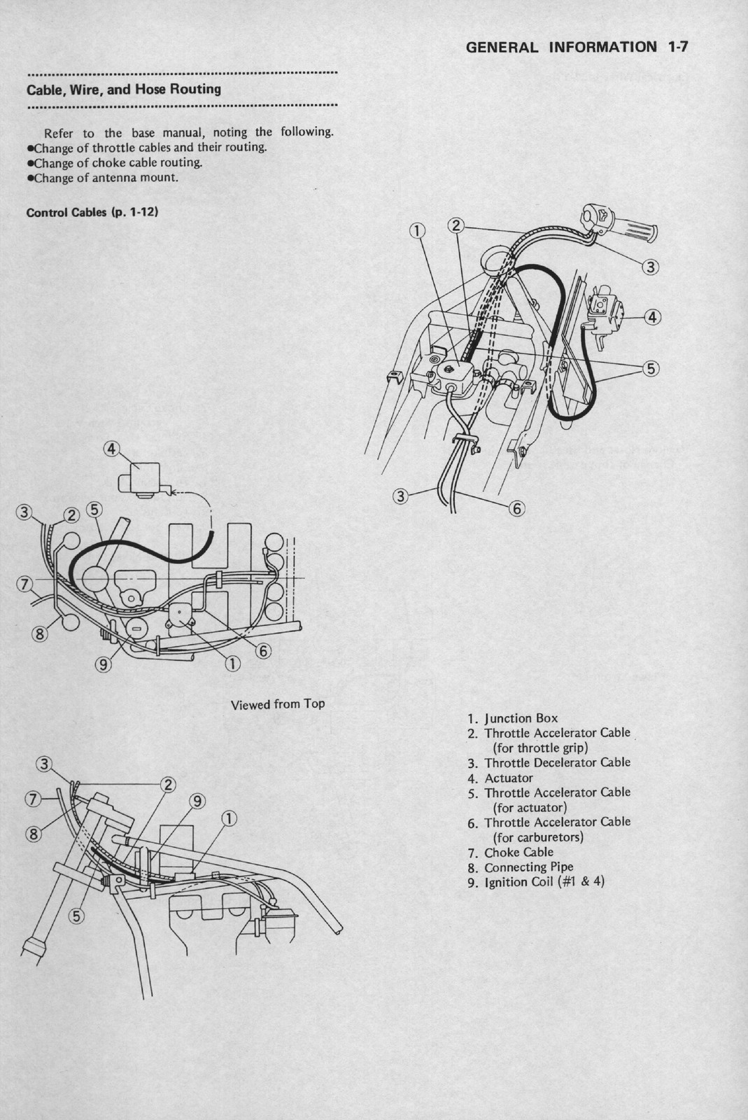 KAWASAKI Voyager XII Motorcycle Service Manual Supplement – WIRE BOUND – COVERS