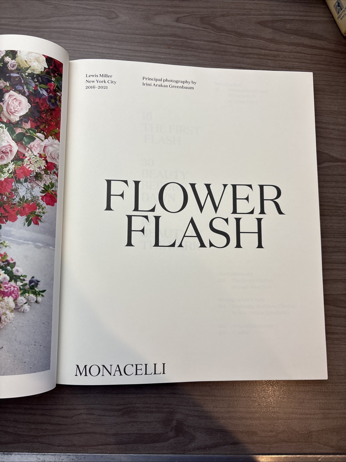 Flower Flash Monacelli Lewis Miller New York City Photo