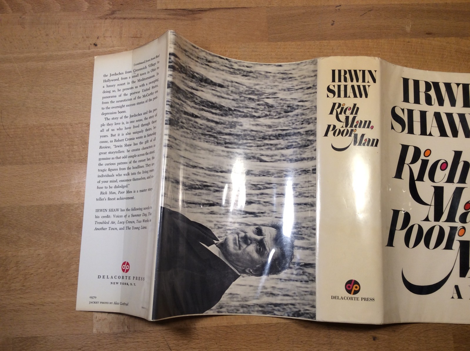 Rich Man, Poor Man, Irwin Shaw, Hardcover 1st Edition 1st Printing