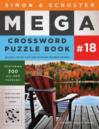 Simon & Schuster Mega Crossword Puzzl 18, Paperback by Samson, John M. (EDT),…