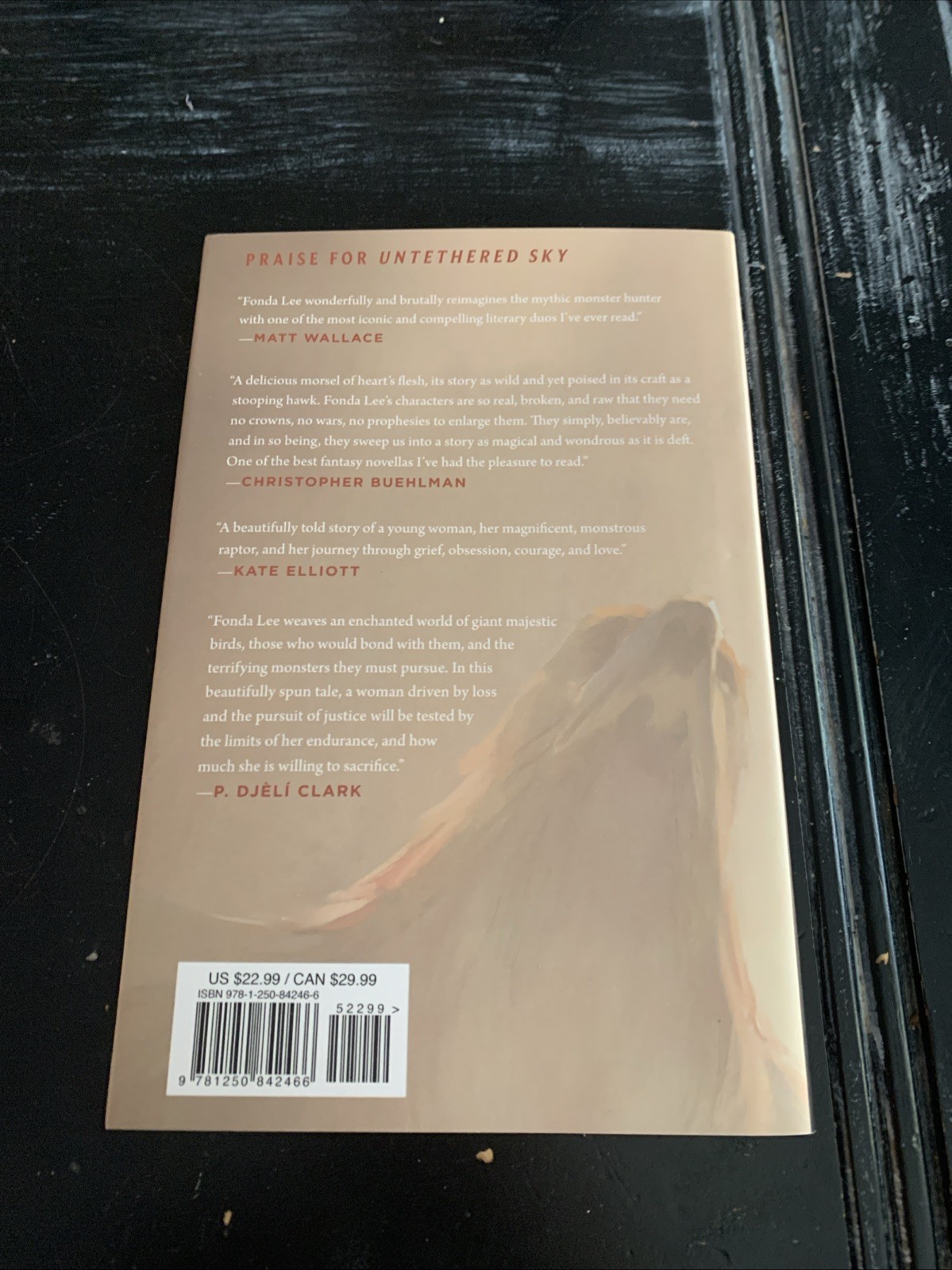 Untethered Sky by Fonda Lee (2023, Hardcover) Hand Signed 1st Edition