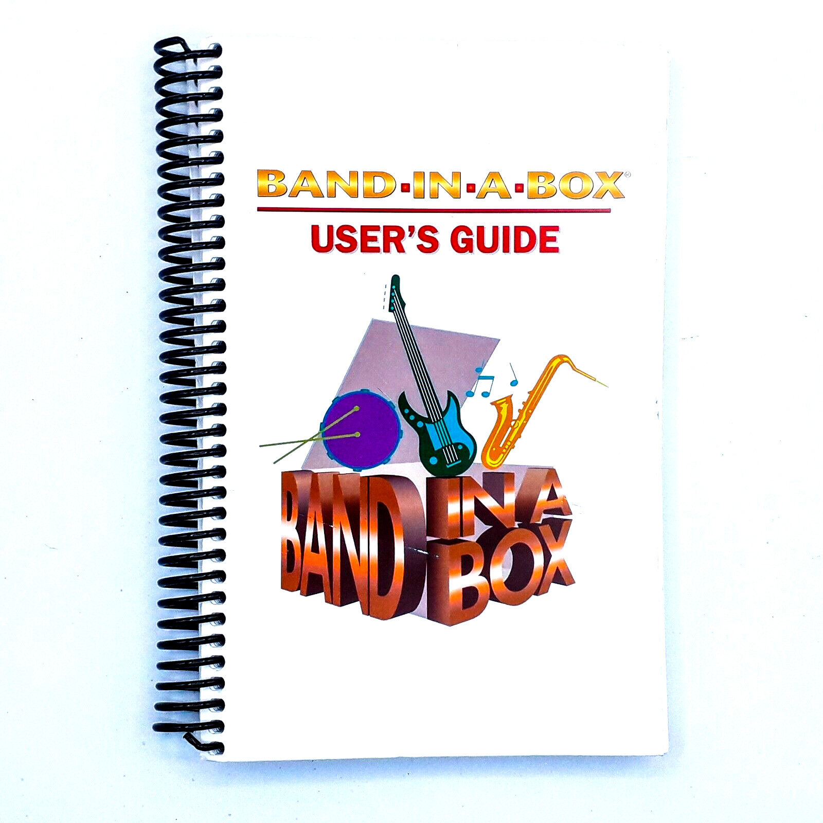 Band in a Box ~ Users Guide Version 2010.5 For Windows – 320 Pages – Book only