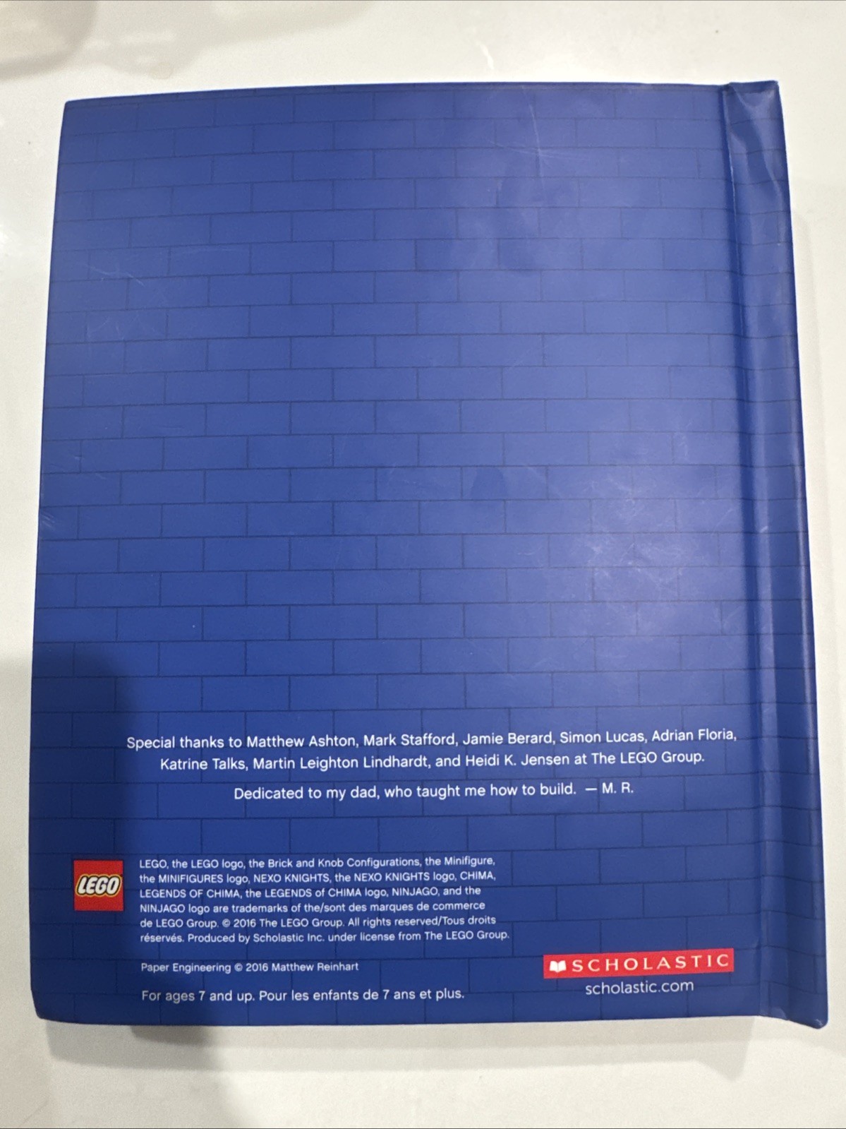 LEGO Pop-Up Book A Journey Through the Lego Universe (2016) by Matthew Reinhart