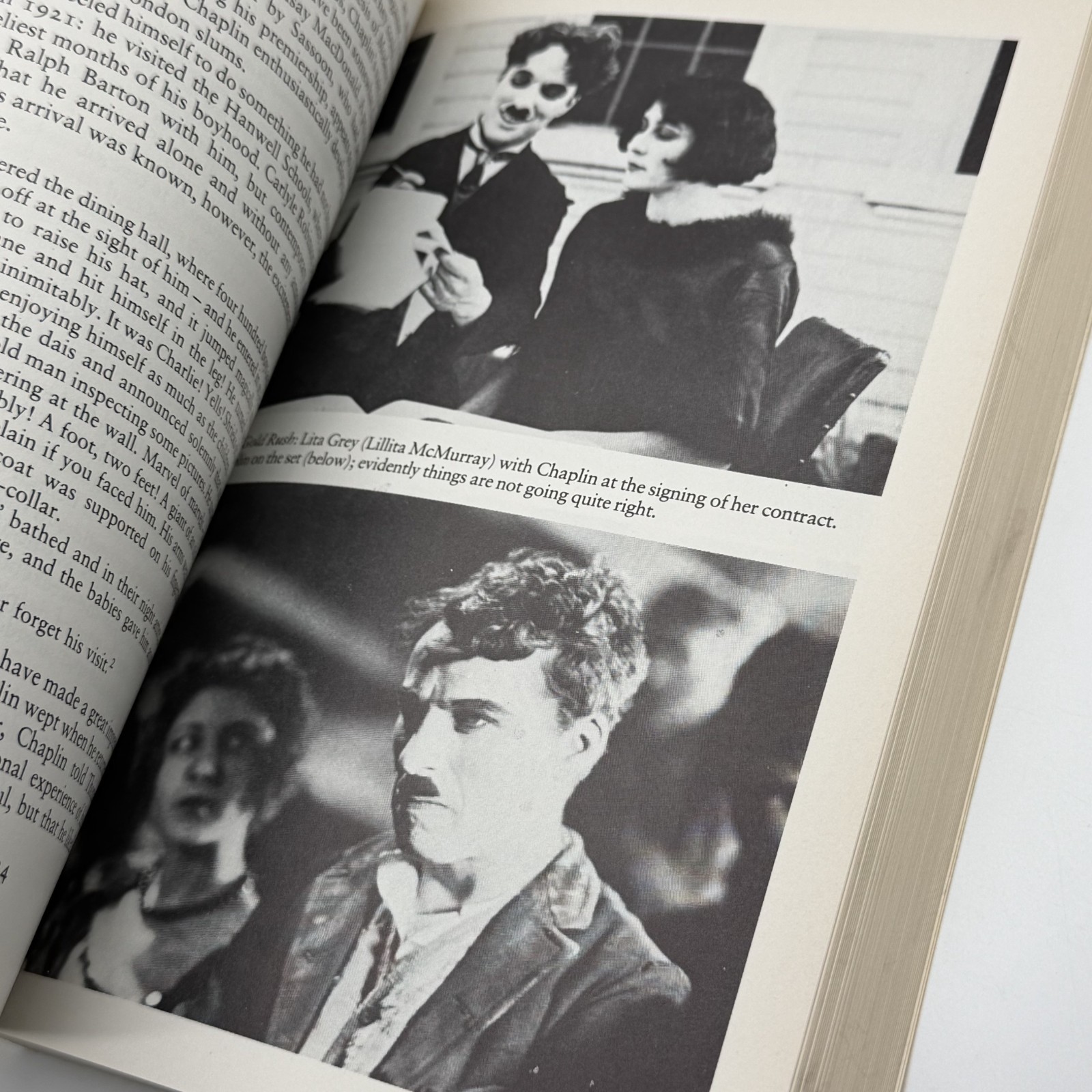 Chaplin: His Life and Art By David Robinson PB 1985 McGraw Hill 1st Ed