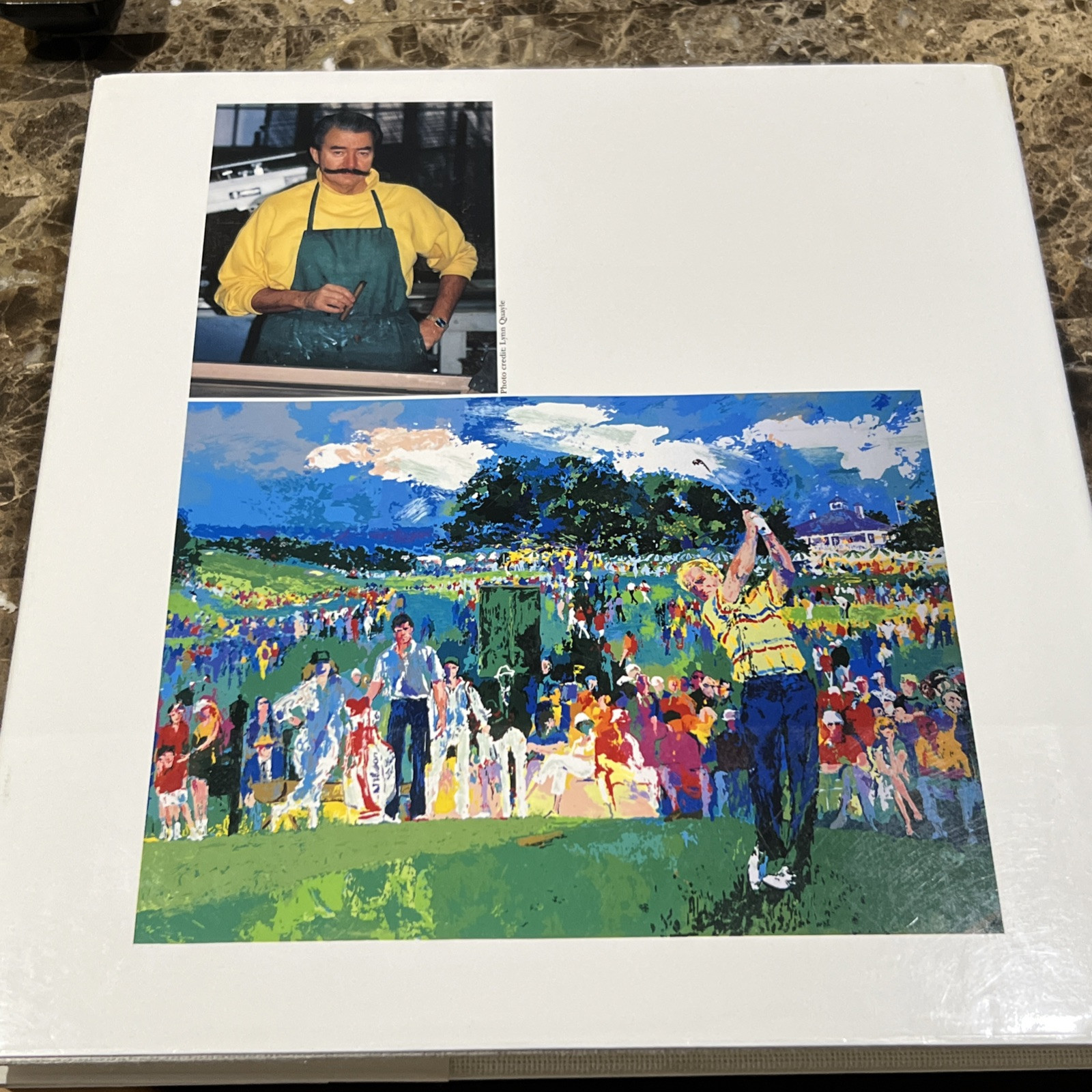 Leroy Neiman Autographed Book Prints 1980-1990 – SIGNED TWICE! Hardcover