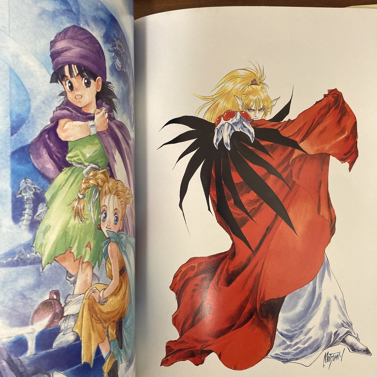 DRAGON QUEST Mutsumi Inomata Art Book Illustration