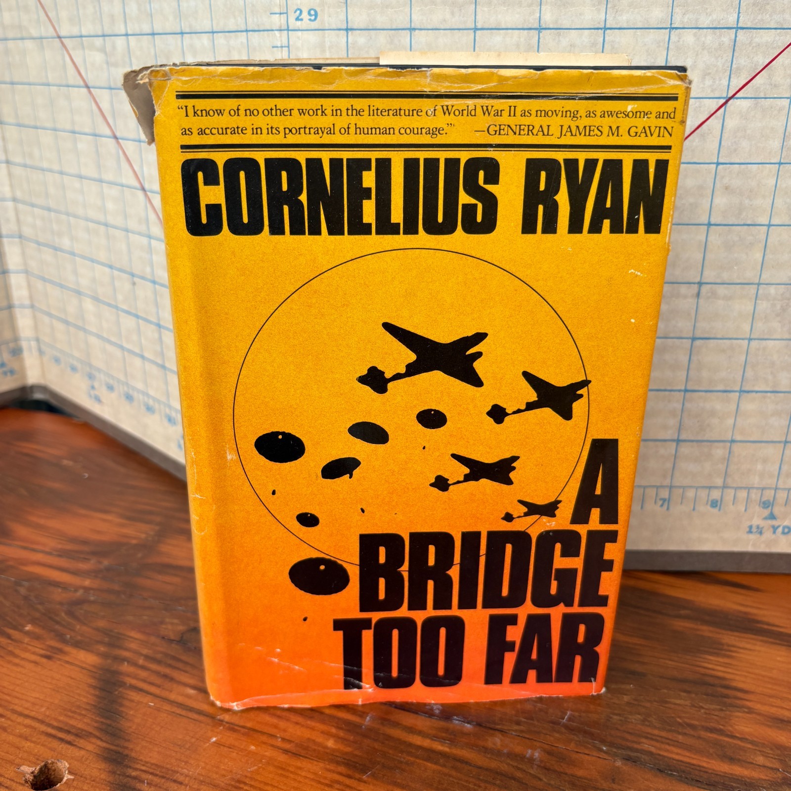 A Bridge Too Far by Cornelius Ryan HC DJ 1st 1974 VERY GOOD