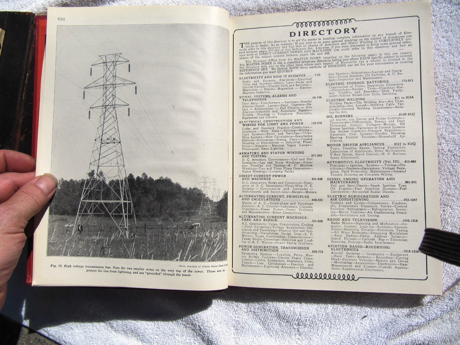 1944 COYNE Electrical and Radio SCHOOL Ref Encyclopedia Vol 1 Telephone Motors