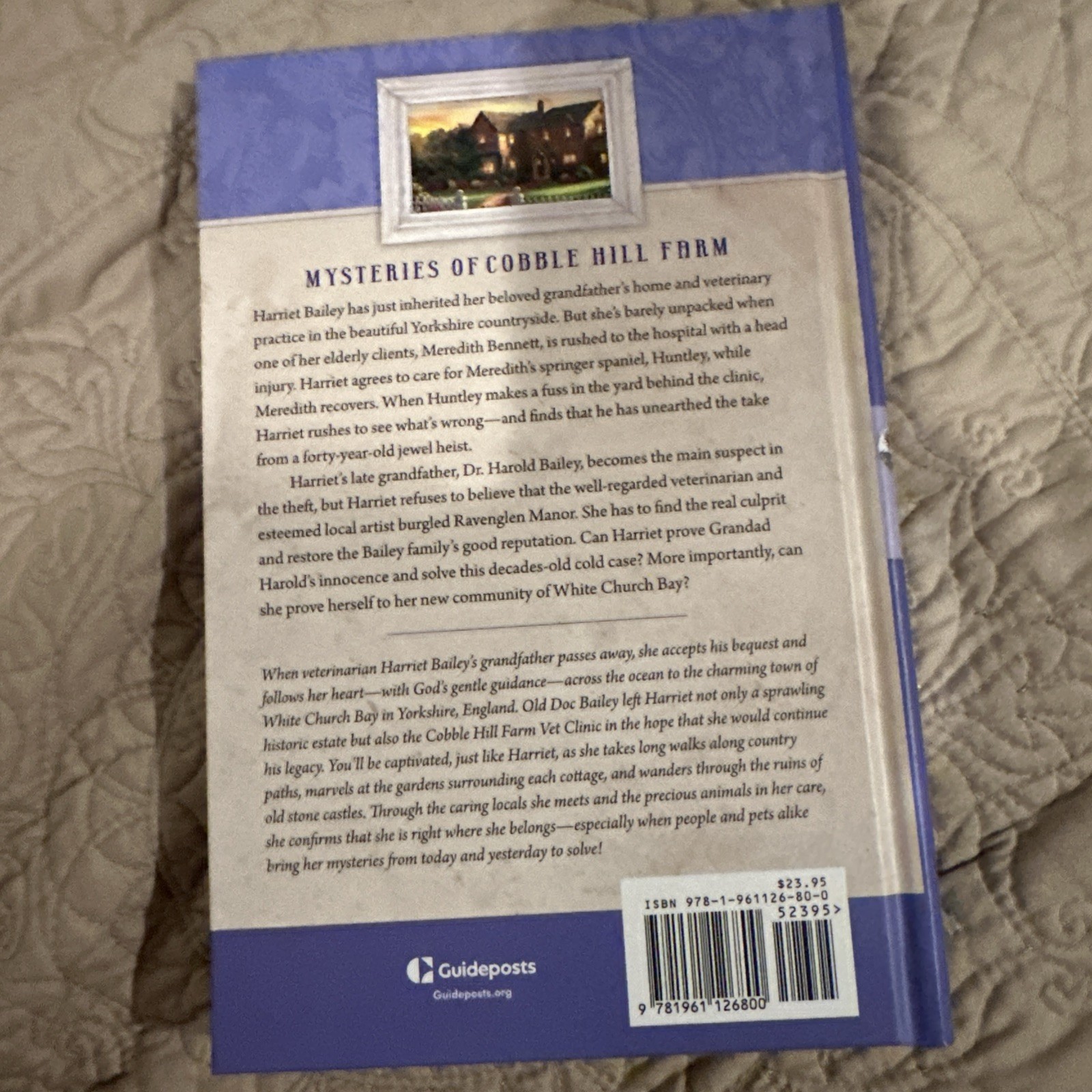 8 Book Guideposts Cobble Hill Farm Set-Christian Veterinarian Mystery HC