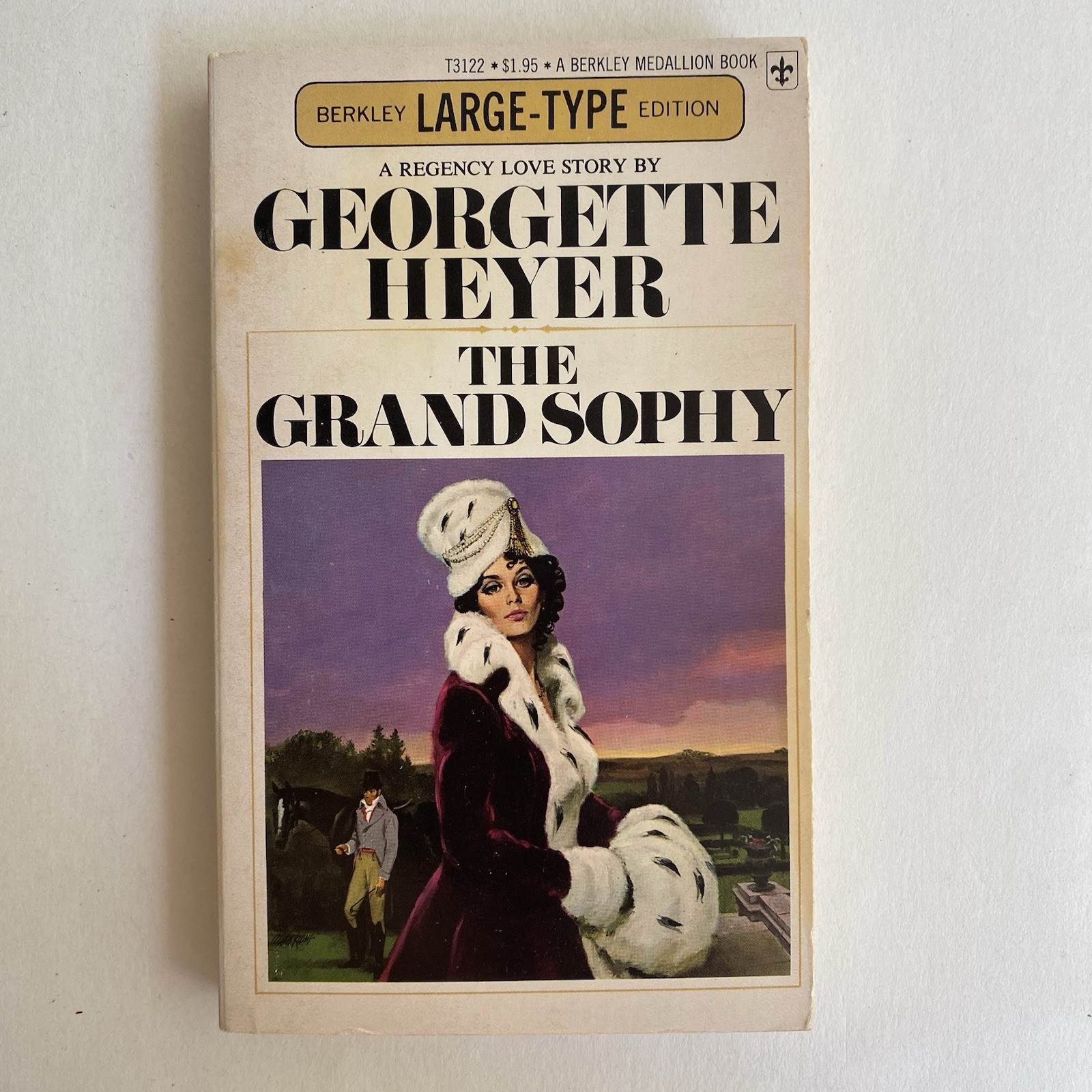 The Grand Sophy by Georgette Heyer (1950/1976) LARGE TYPE Historical Romance
