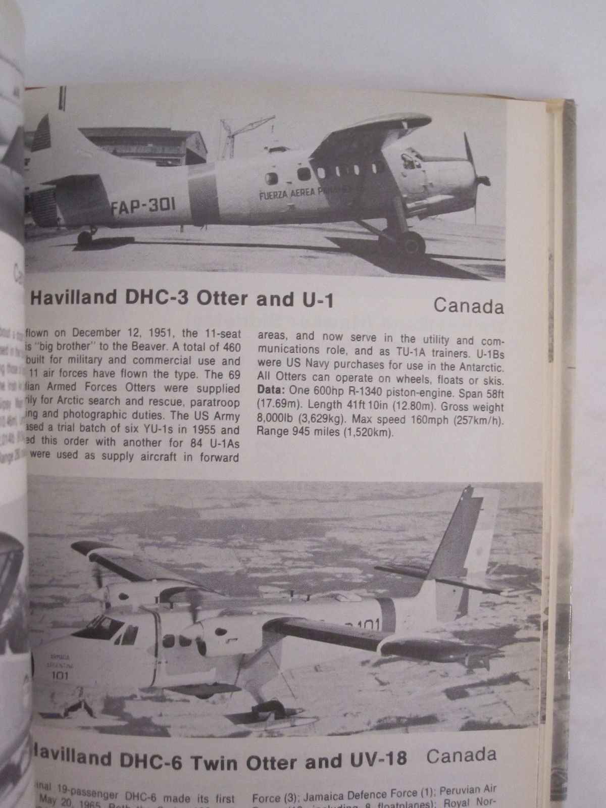 Military Aircraft of the World – 223 pages, BW Photos