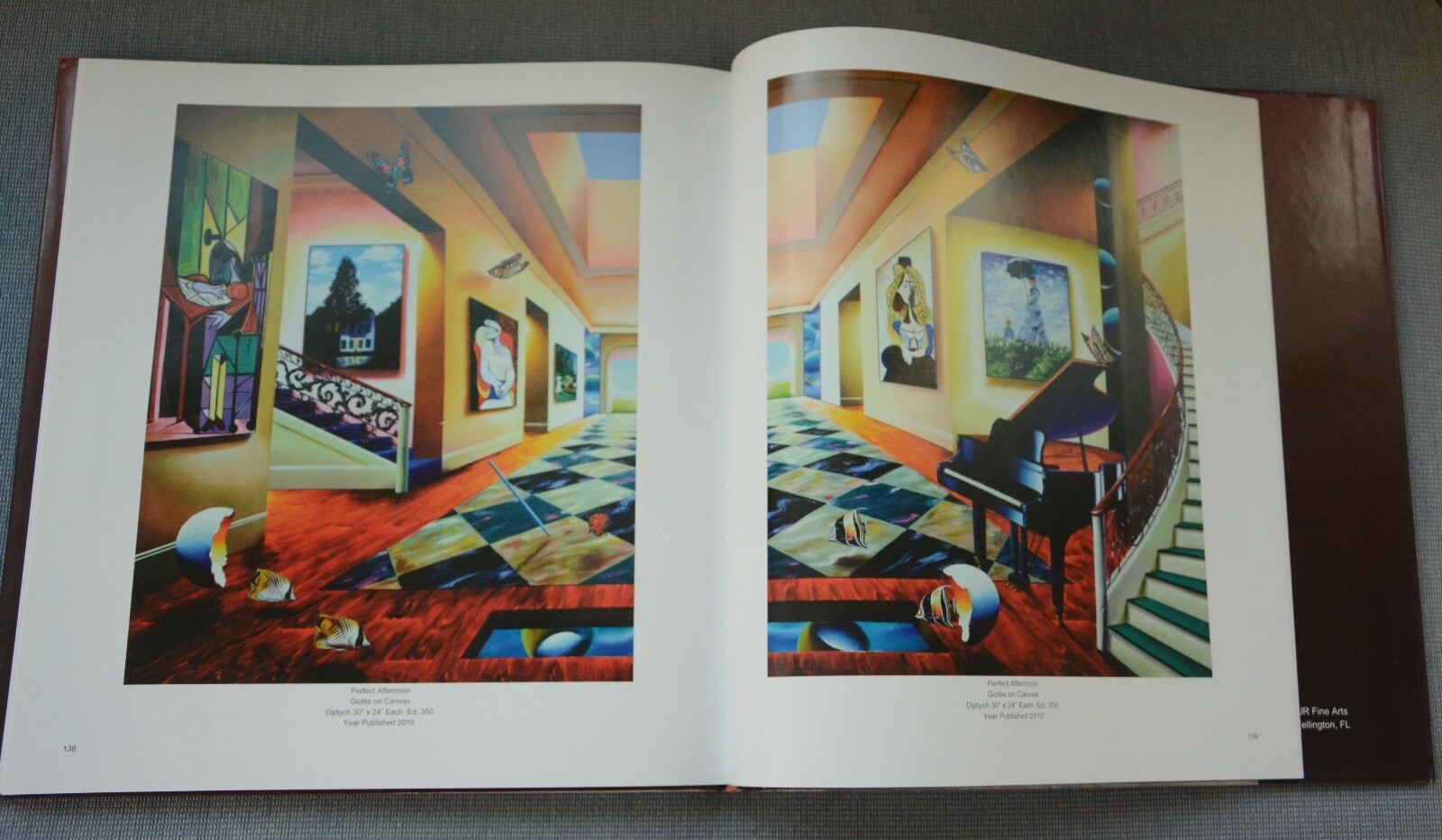 FERJO art book “The World of Ferjo”— Hardcover with many art images! New!