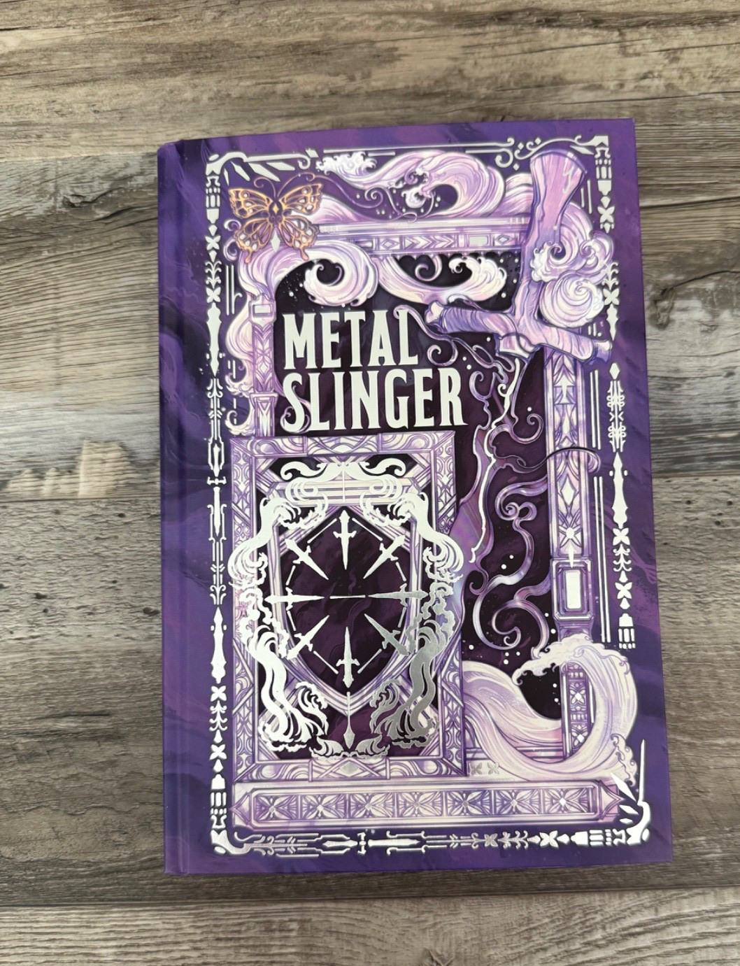 Fairyloot METAL SLINGER Rachel Schneider SPRAYED EDGES UK 1st/1st