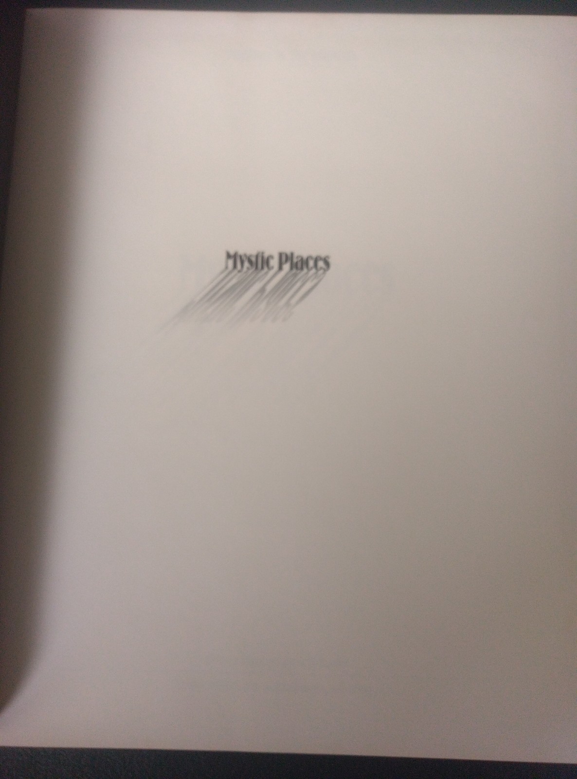 Mystic Places – Time-Life Books (Mysteries of the Unknown, Hardcover 1987)