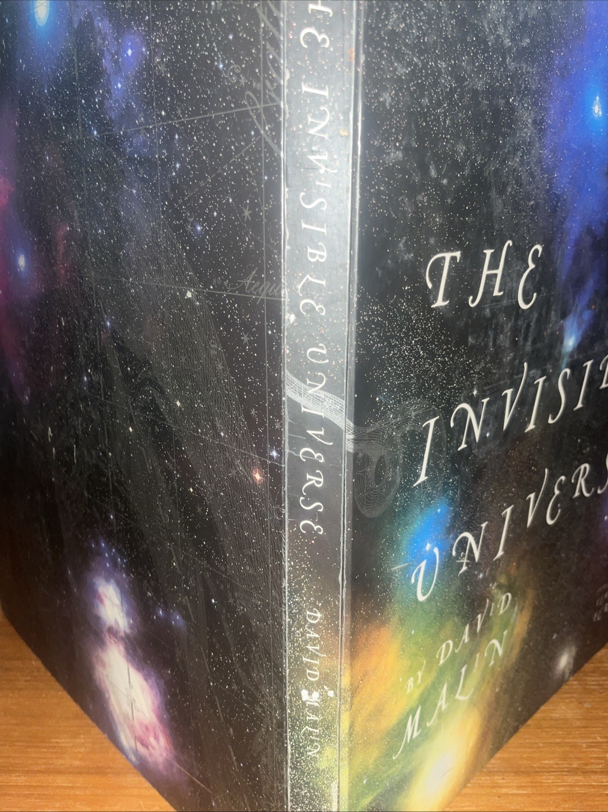 The Invisible Universe David Malin 1st Edition Large 16 inch Hardcover Book.