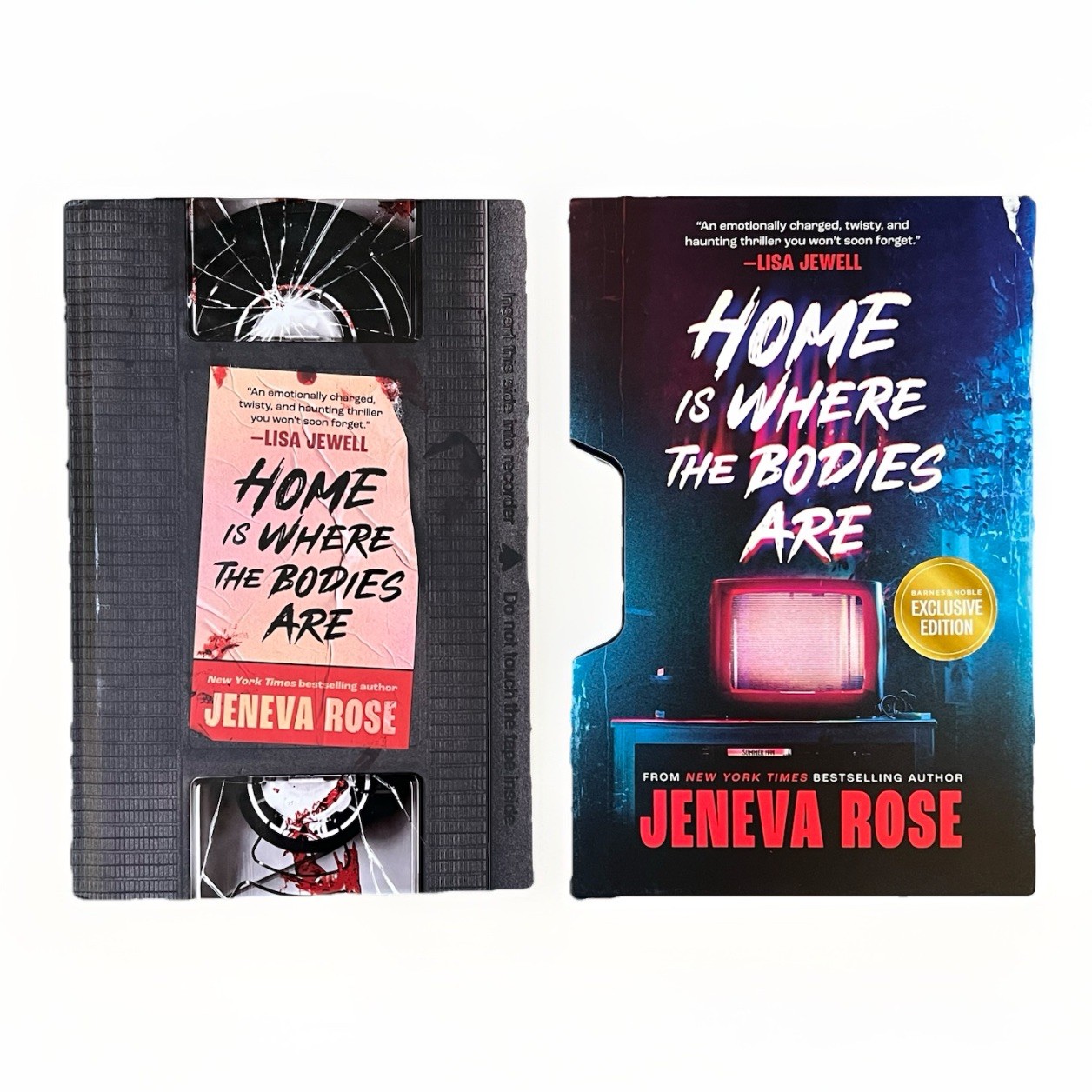 HOME IS WHERE THE BODIES ARE by Jeneva Rose – Slipcased – B&N Exclusive Edition