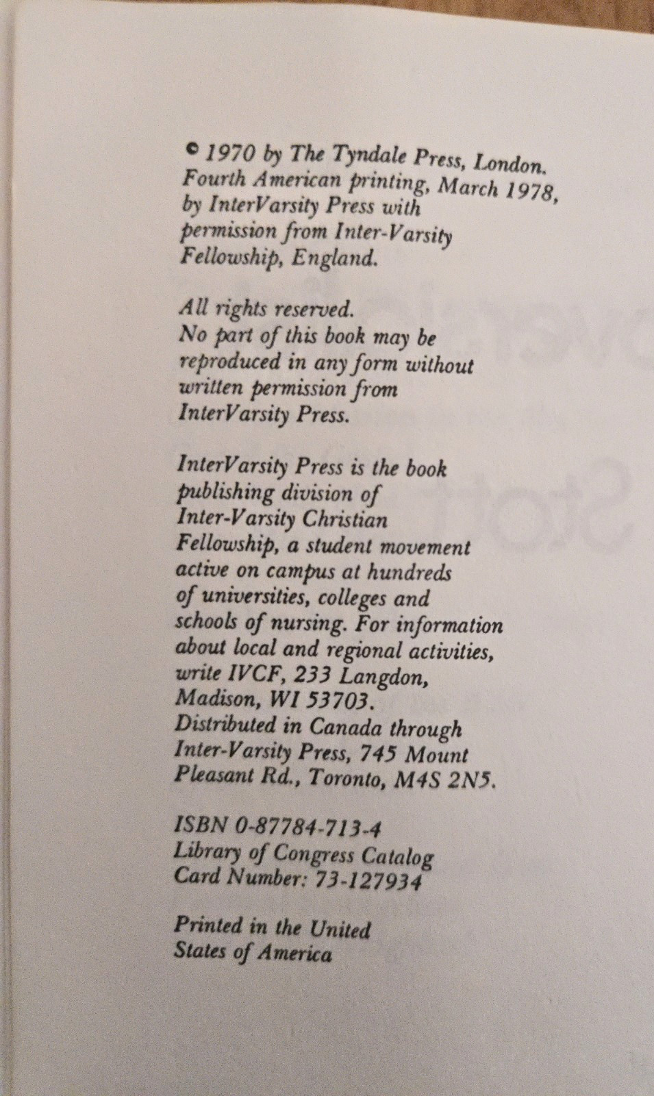 Christ the Controversialist by John R W Stott (1970, Paperback)