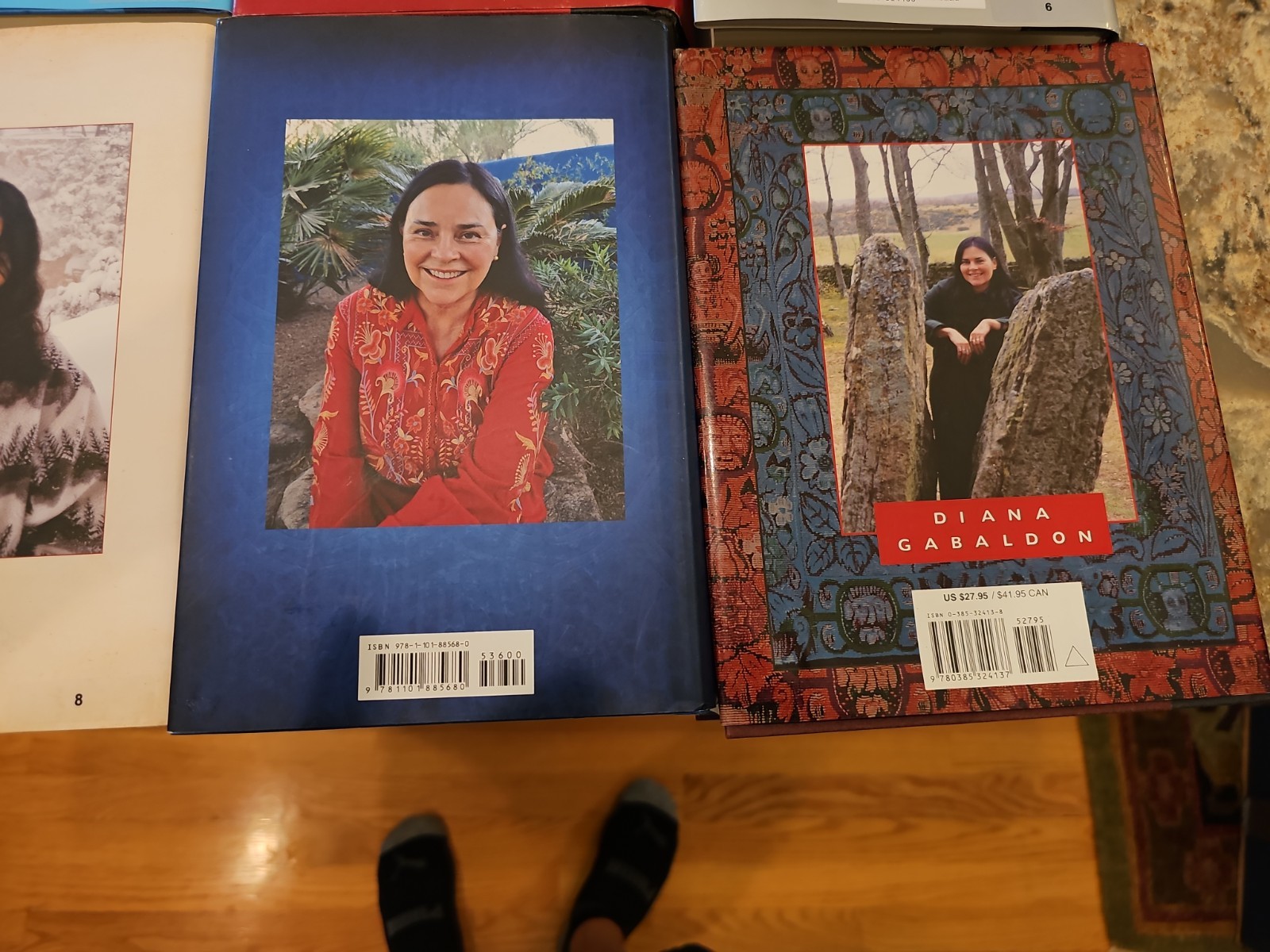 Diana Gabaldon Hardcover Outlander Series Nine Book Set Books 1-9 + Companion