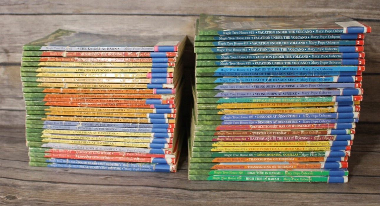 Magic Tree House Kids Books Create Your Own Set Paperback Chapter Books #2-#28
