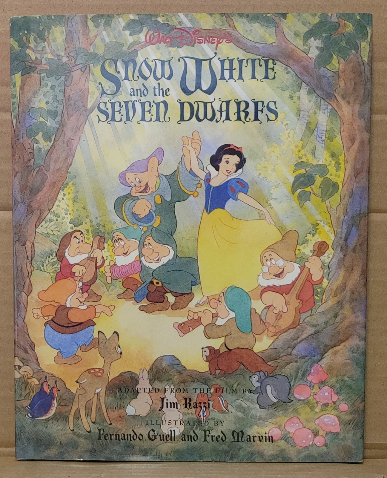 Vintage Disney Press Hardcover books – 1990’s Lot Of 6 Snow White, Aladdin, Etc.