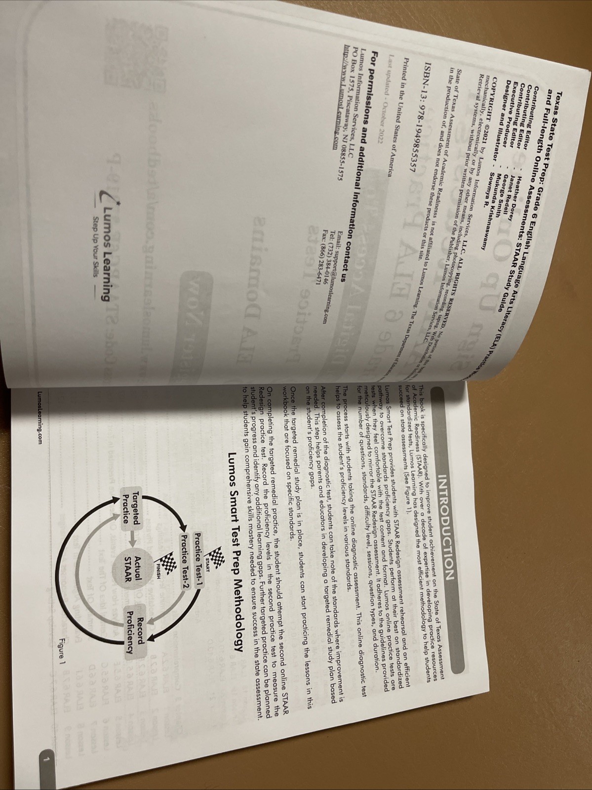 Grade 6 English Language Arts Literacy (ELA) Practice Workbook and Full-leng…