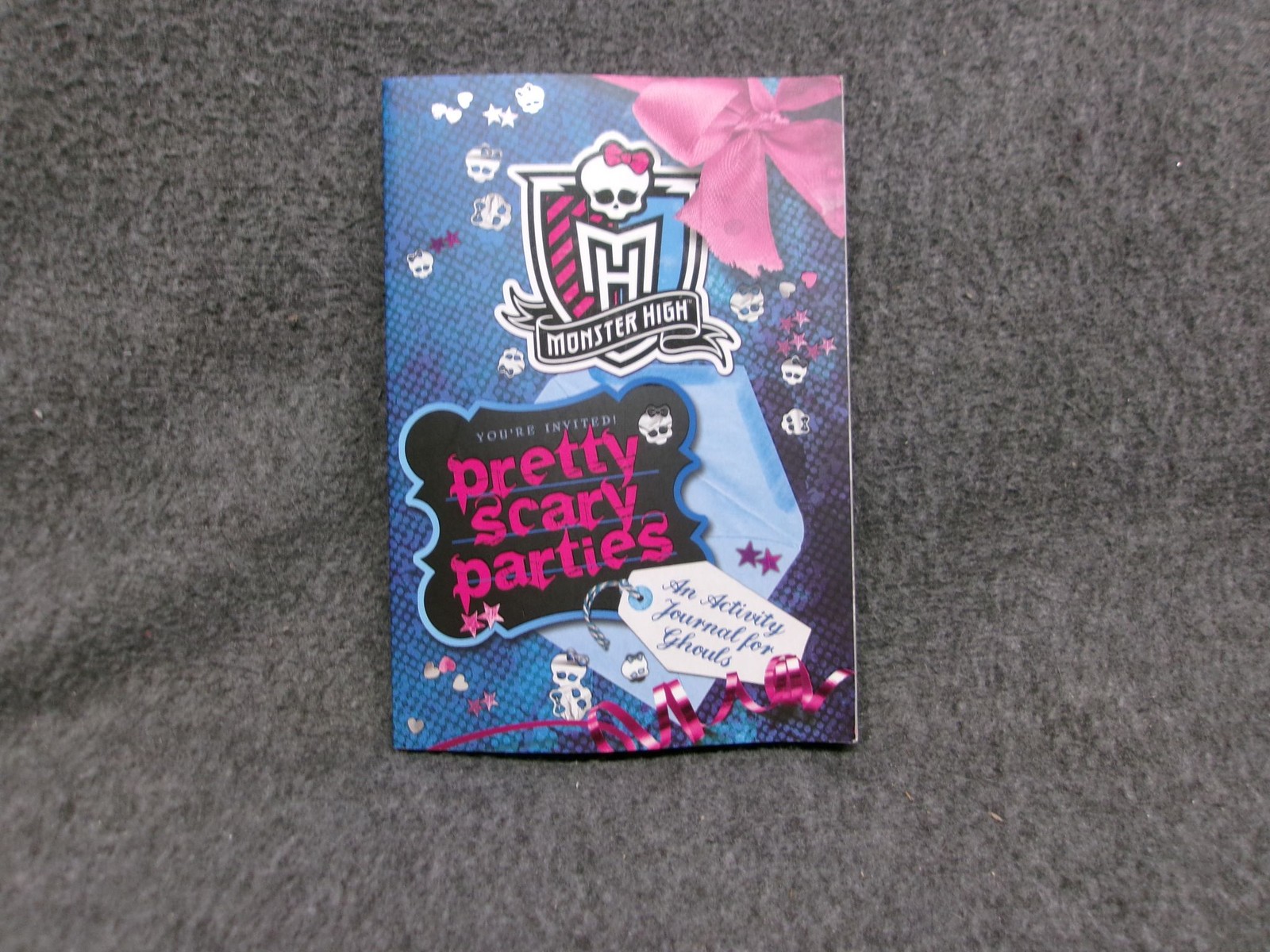 Monster High Pretty Scary Parties Activity Journal for Ghouls Paperback 2013