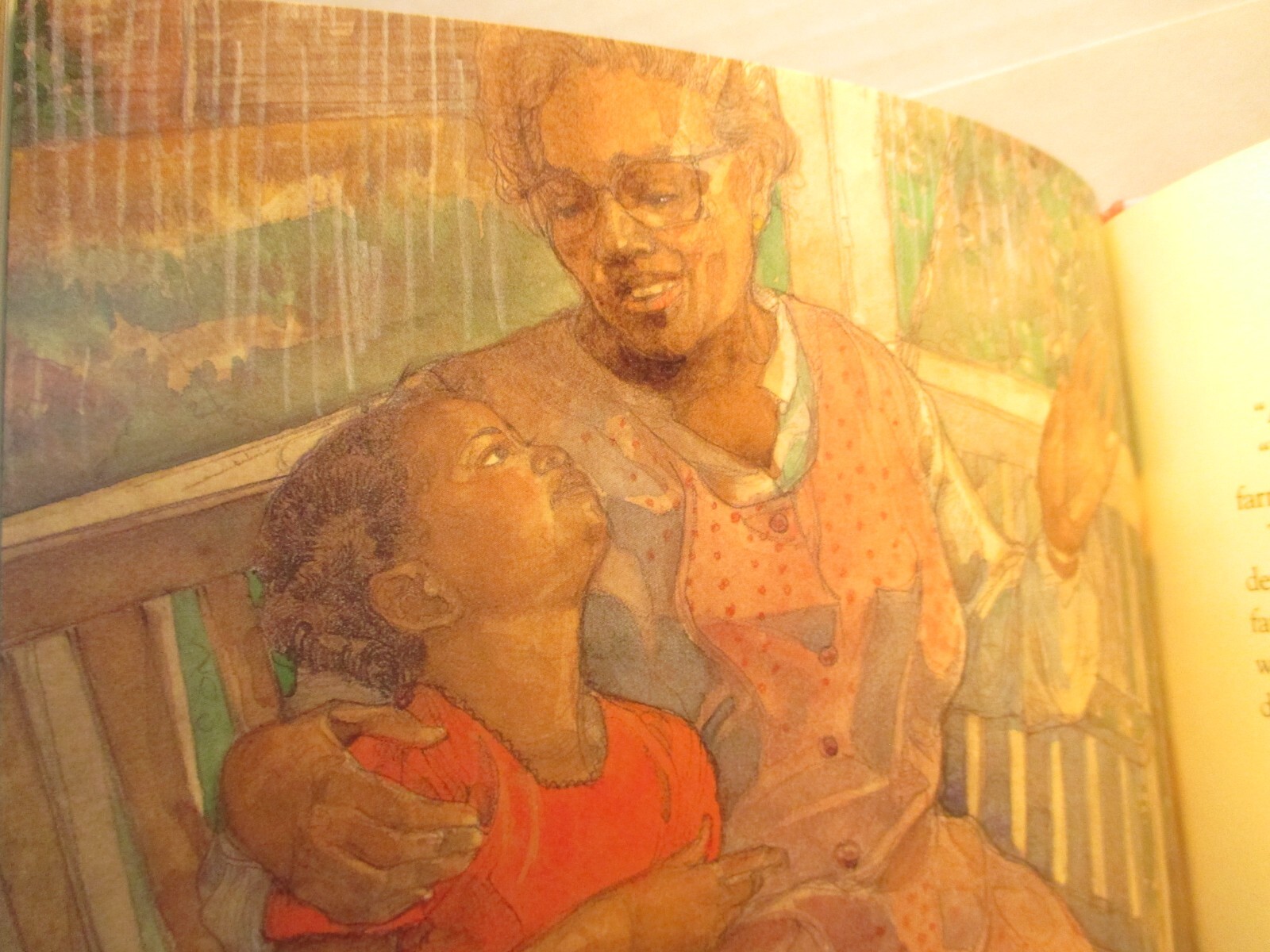 children’s picture book TANYA’S REUNION by FLOURNOY illus JERRY PINKNEY 1995 hc