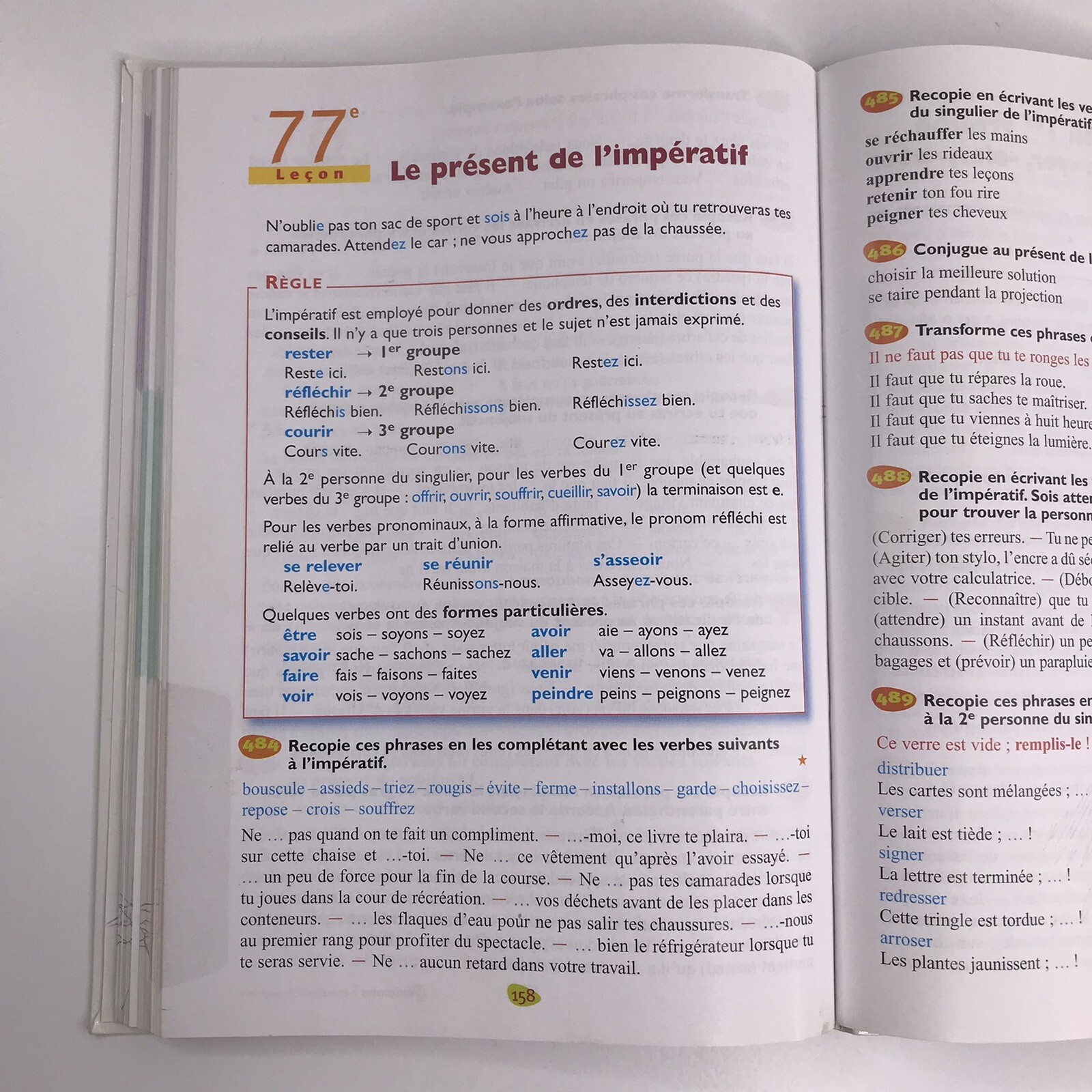 Hachette FRENCH Instruction Book BLED CM1 CM2 Educ 2008 Homeschool Immersion