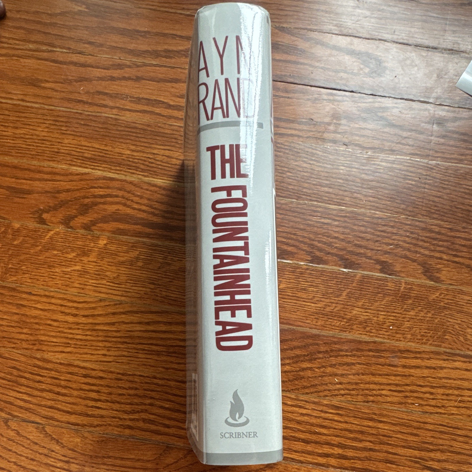 Ayn Rand The Fountainhead HC Novel Scribner w/ Dust Jacket Philosophical