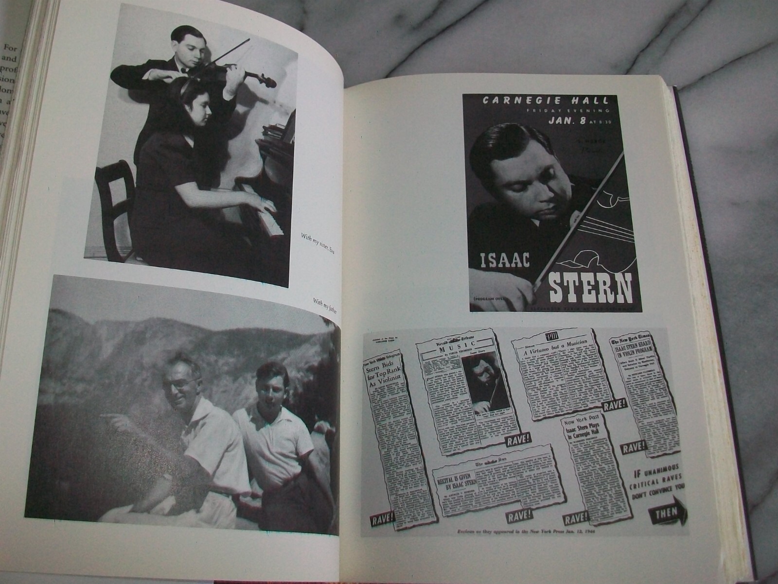 *Signed Bookplate* MY FIRST 79 YEARS Isaac Stern & Chaim Potok HC/DJ 1999 1st Ed