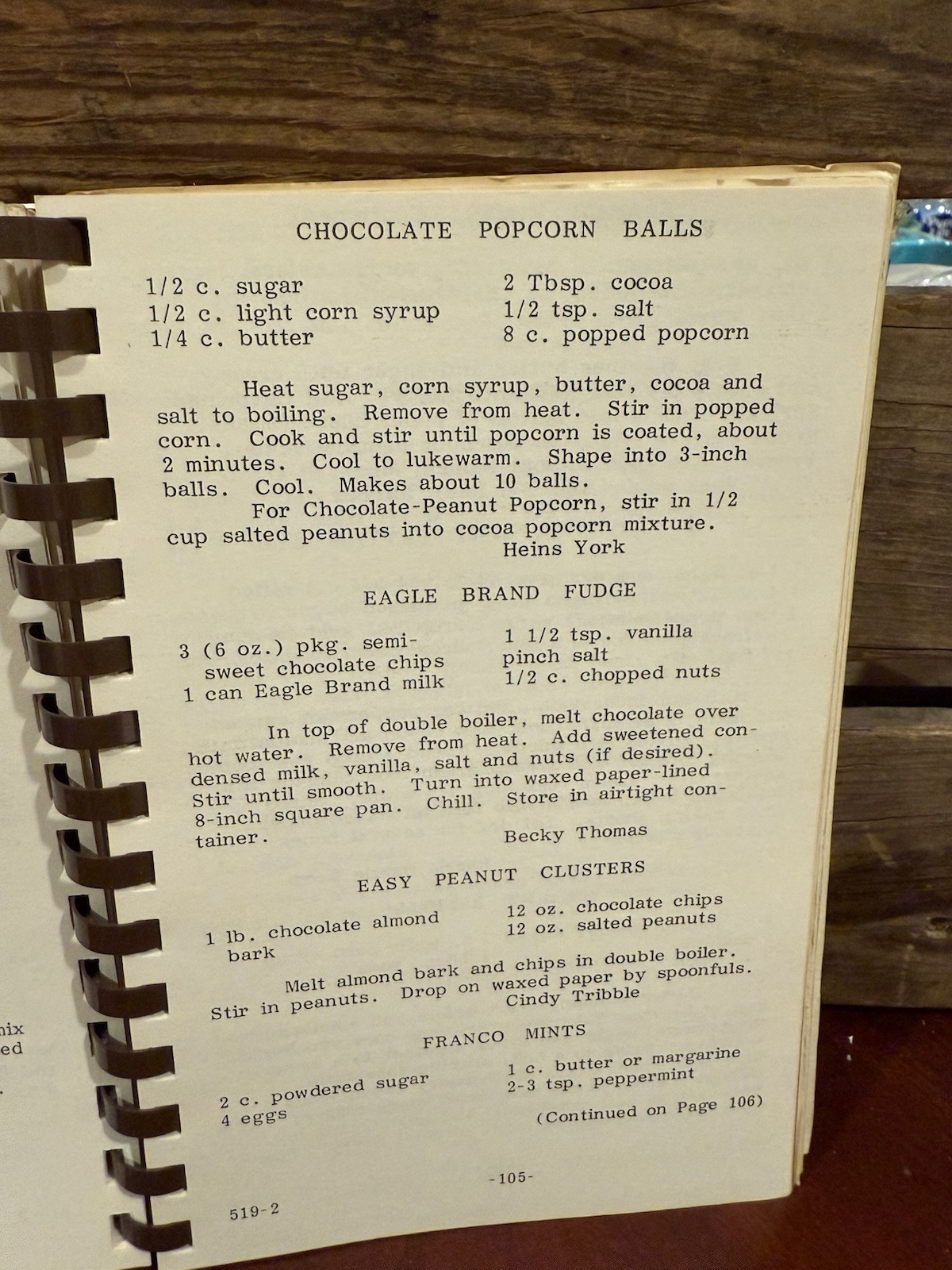 Vintage Cookbook Cherished Recipes Teachers