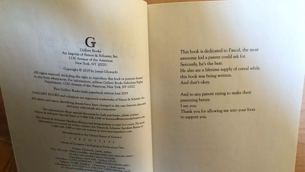 1 – Oh crap! i have a toddler book – 292 pages – they were my favorite years.