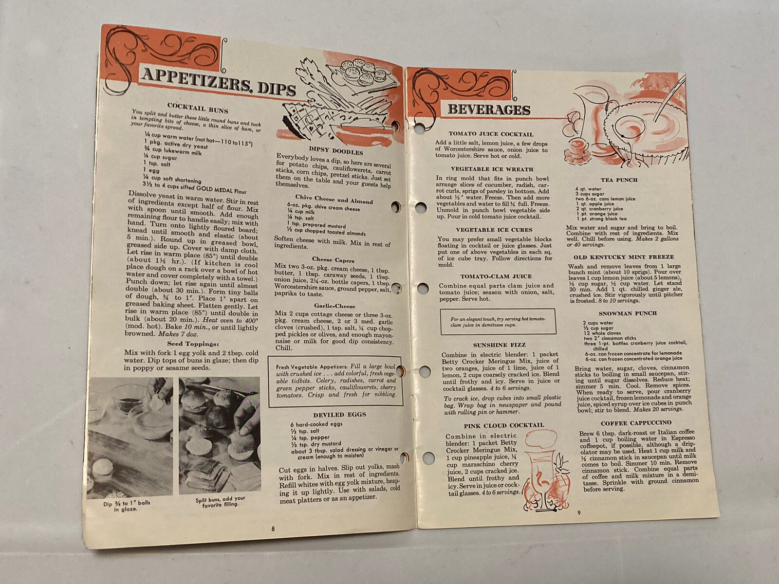 Vintage 1959 Betty Crocker’s “Frankly Fancy” Foods Recipe Book Cookbook
