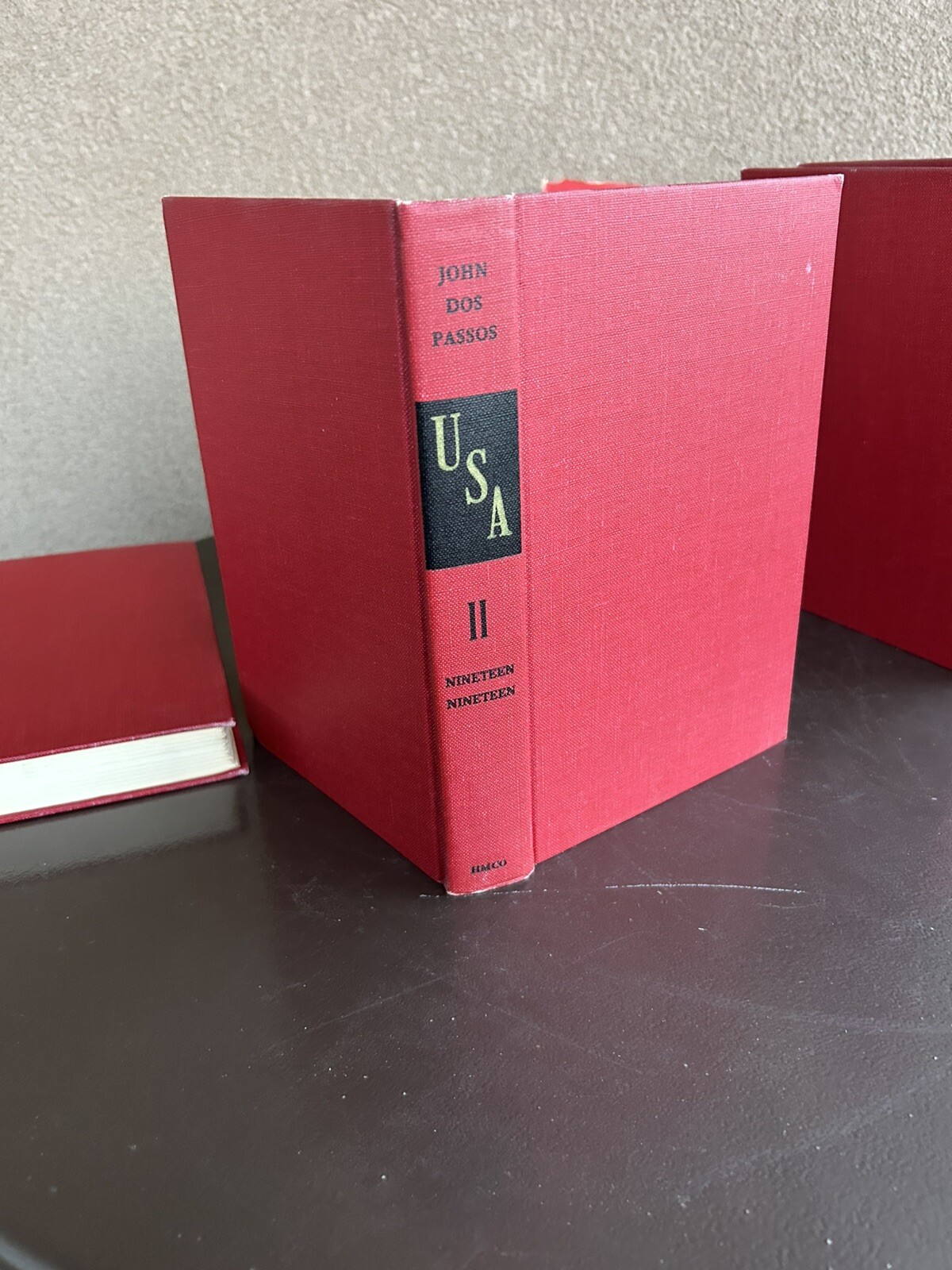 USA Trilogy by John Dos Passos; The 42nd Parallel; 1919; The Big Money 1960 HCDC