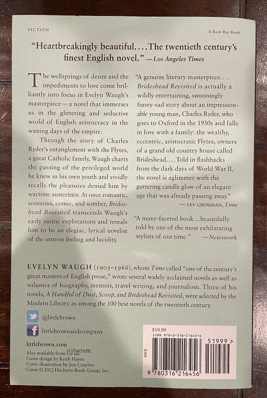 Brideshead Revisited by Evelyn Waugh | Paperback with FREE SHIPPING