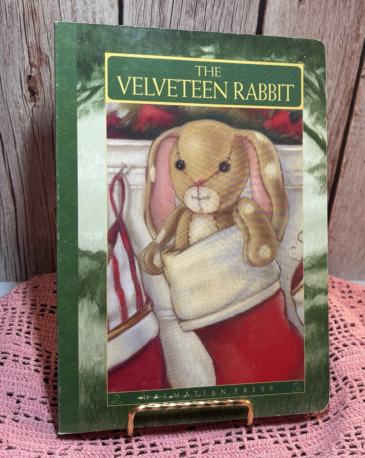 Dalmatian Press The Velveteen Rabbit Christmas Treasury Board vintage book