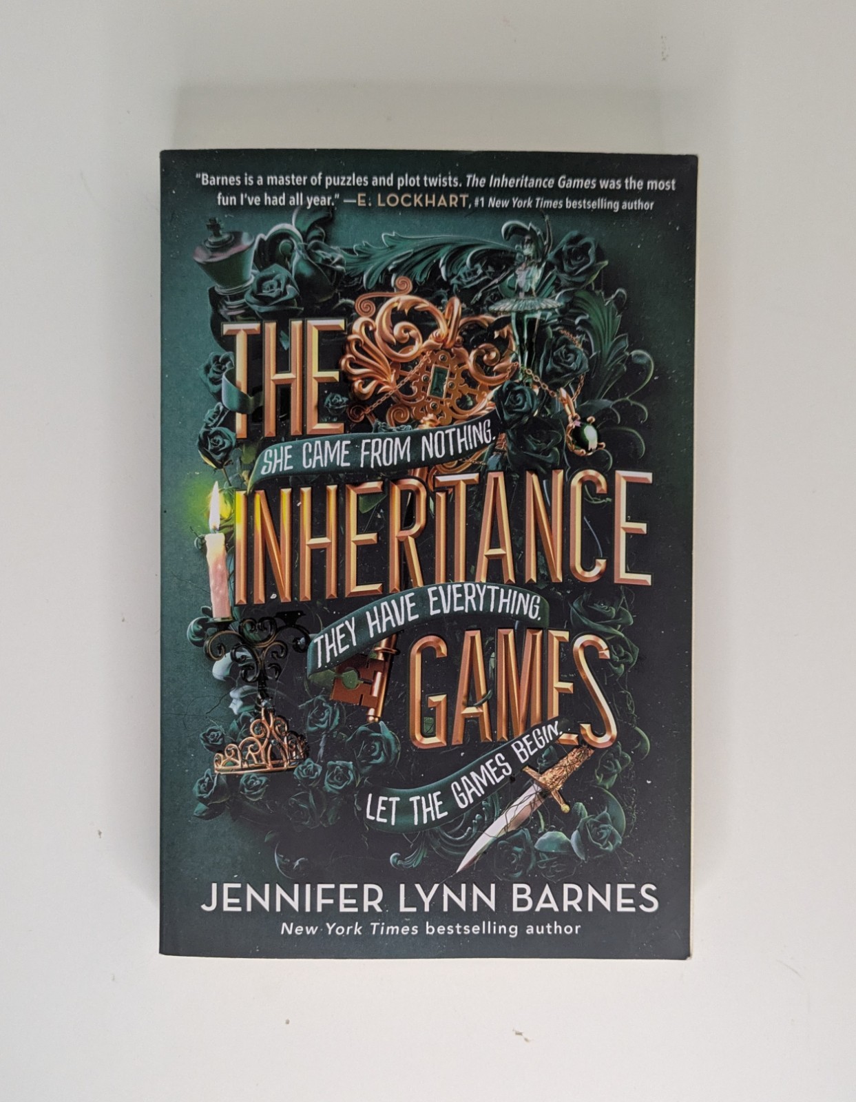 The Inheritance Games – Paperback By Barnes, Jennifer Lynn – GOOD