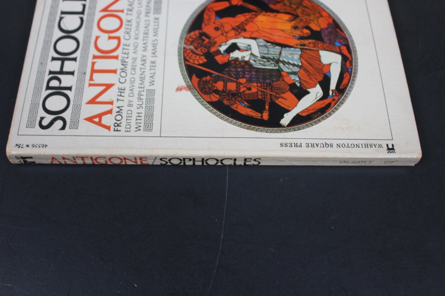Antigone Sophocles 1970 Washington Square Press Greek Tragedy Drama PB