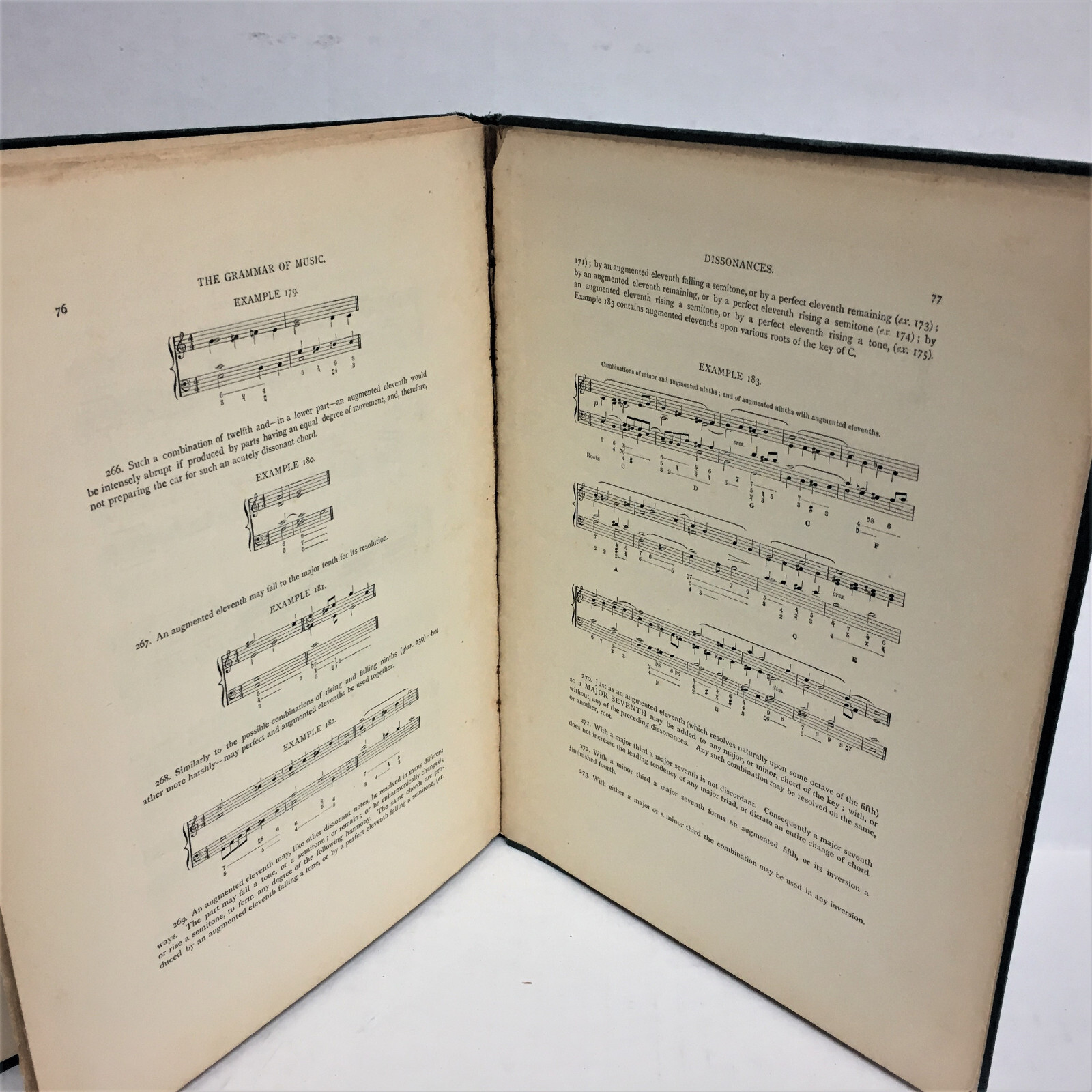 GRAMMAR OF MUSIC, VINTAGE HENRY HILES BOOK 1 DTD. 1879, 78 PAGES GOOD & ORIGINAL
