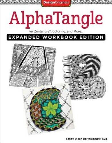 Alphatangle, Expanded Workbook Edition: For Zentangle, Coloring, a – GOOD