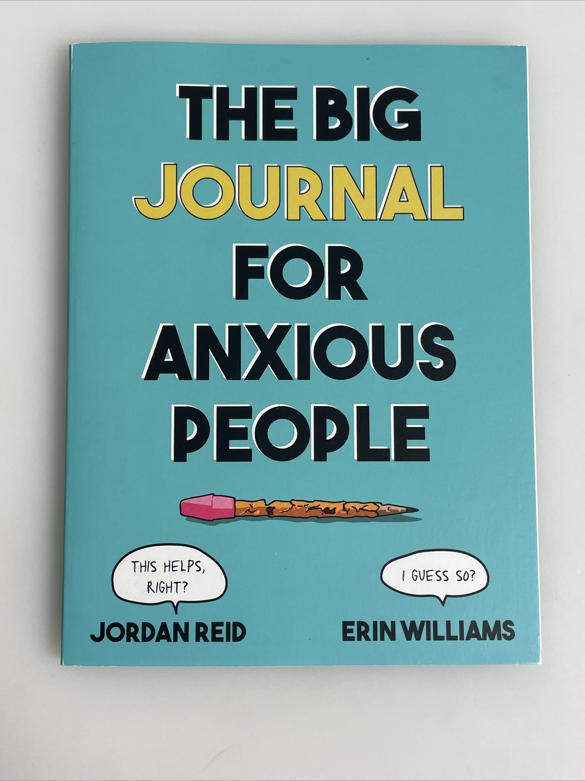 Big Journal for Anxious People by Jordan Reid (English) Paperback Book
